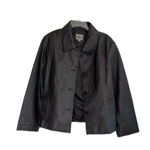 Shaver Lake Authentic Outerwear Women's Leather Jacket Plus Size 1X